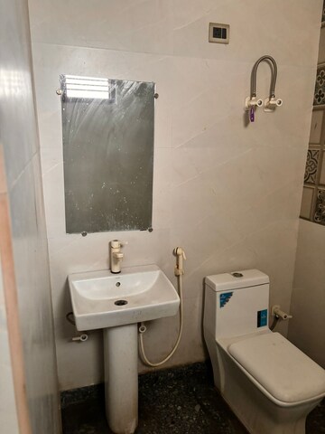 Bathroom in 1 BHK Builder Floor at RWA Apartments Sector 116, Sector 116 – for Rent