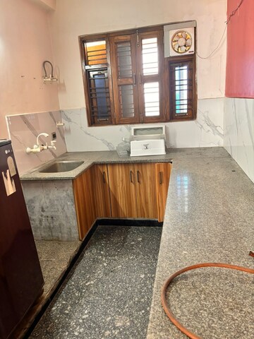 Kitchen in 1 BHK Builder Floor at RWA Apartments Sector 116, Sector 116 – for Rent