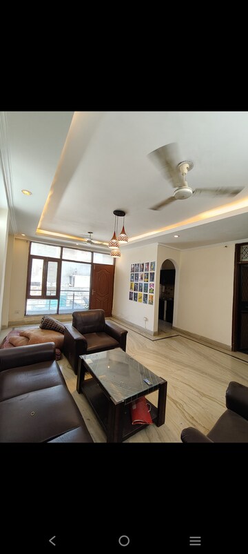 Living Room in 1 BHK Builder Floor at Saket – for Rent