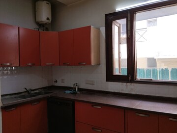 Kitchen in 4 BHK Builder Floor at DDA Flats Taimoor Enclave, New Friends Colony – for Rent