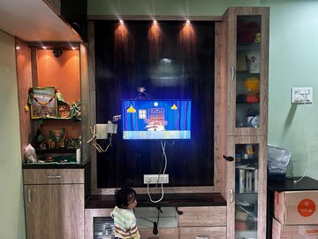 Living Room in 1 BHK Apartment at CIDCO Sector 36 Taloja CHS, Sector 36 Taloja – for Rent