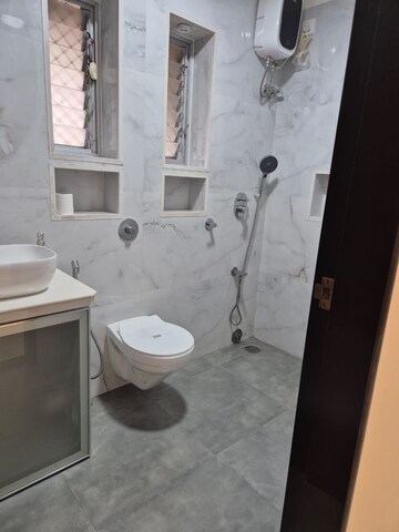 Bathroom in 2 BHK Apartment at Sundervan Complex, Andheri West – for Rent