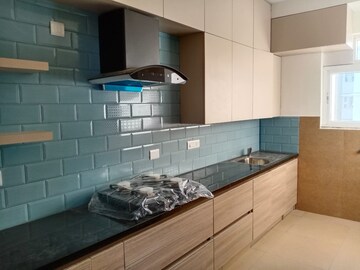 Kitchen in 3 BHK Apartment at Prestige Royale Gardens, Gantiganahalli – for Rent
