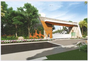 4 BHK Villa – Entrance View at Elegant La Casa, Adibatla - for Sale