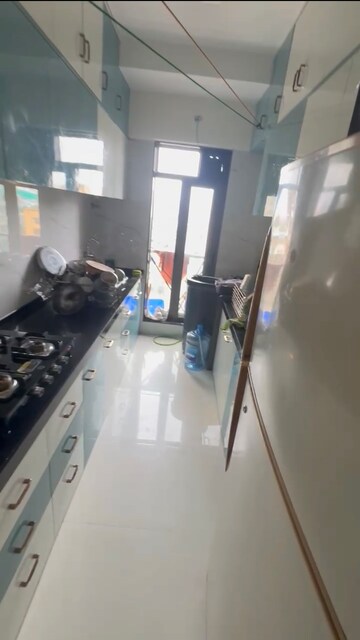 Kitchen in 2 BHK Apartment at Sosar Solitaire, Khar West – for Rent