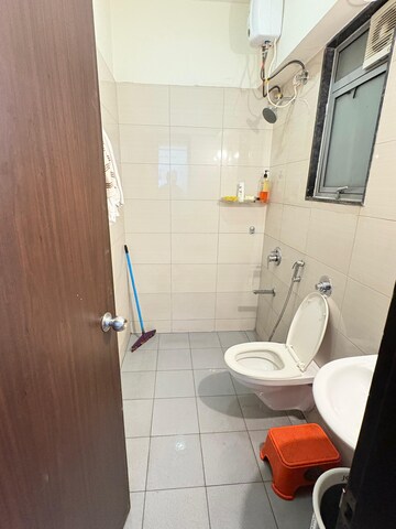 Bathroom in 1 BHK Apartment at Amanora Future Towers, Hadapsar – for Rent