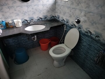 Bathroom in 2 BHK Apartment at Madurdaha Hussainpur – for Sale