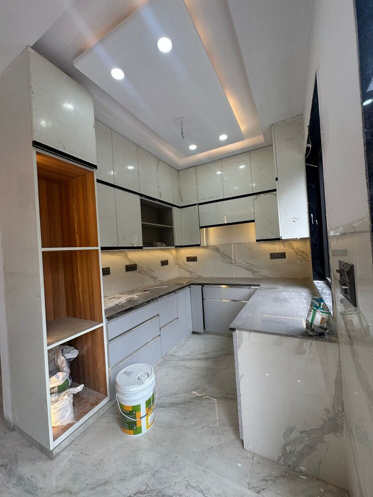 Kitchen, bptp-district-3 3 Bedroom 1450 Sq.Ft. Builder Floor In Sector 85 Faridabad 9056636