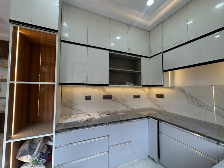 Kitchen, bptp-district-3 3 Bedroom 1450 Sq.Ft. Builder Floor In Sector 85 Faridabad 9056636