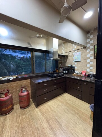 Kitchen in 3 BHK Apartment at Ahuja Tower, Worli – for Rent