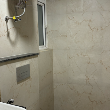 Bathroom in 2.5 BHK Apartment at Smart World Gems, Sector 89 – for Rent