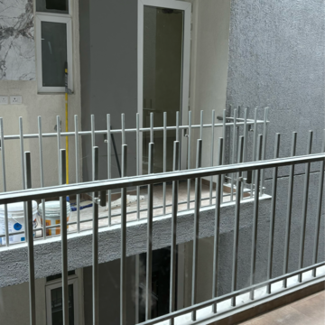 Balcony in 2.5 BHK Apartment at Smart World Gems, Sector 89 – for Rent