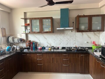 Kitchen in 3 BHK Apartment at Serenity Homes, Vaishali Nagar – for Rent