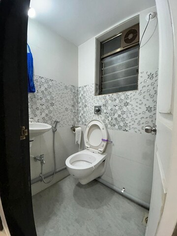 Bathroom in 1 BHK Apartment at Sanghvi S3 Ecocity Orchid, Mahajanwadi – for Rent