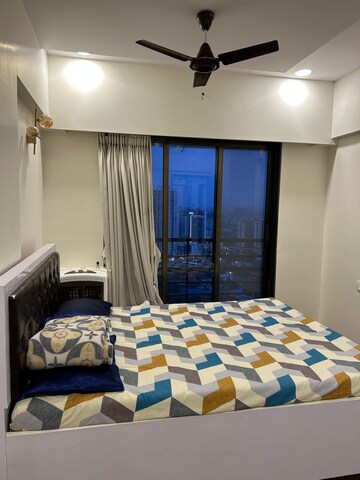 Bedroom in 1 BHK Apartment at Sanghvi S3 Ecocity Orchid, Mahajanwadi – for Rent