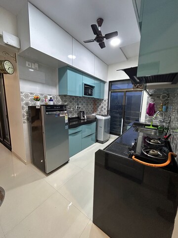 Kitchen in 1 BHK Apartment at Sanghvi S3 Ecocity Orchid, Mahajanwadi – for Rent