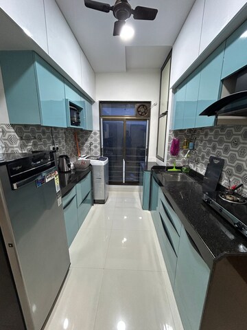 Kitchen in 1 BHK Apartment at Sanghvi S3 Ecocity Orchid, Mahajanwadi – for Rent