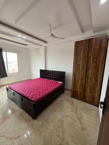 Bedroom in 3 BHK Builder Floor at Chattarpur – for Rent