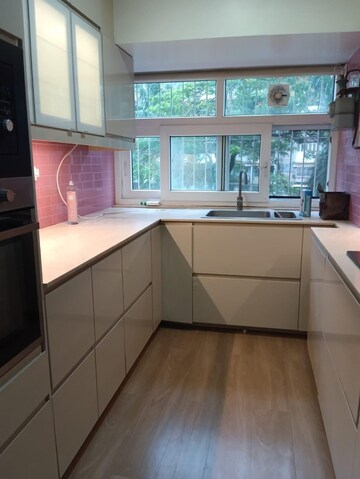 Kitchen in 3 BHK Apartment at Prabhadevi CHS, Prabhadevi – for Rent