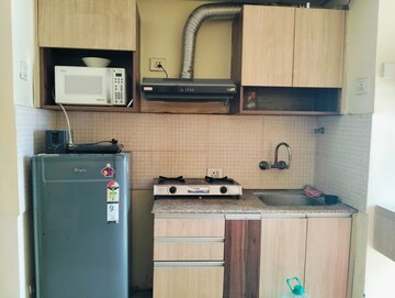 Kitchen in 1 RK Apartment at Supertech Ecociti, Sector 137 – for Rent
