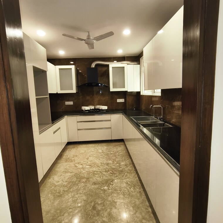Kitchen, greater kailash i 4 Bedroom 3000 Sq.Ft. Builder Floor In Greater Kailash I Delhi 9056792