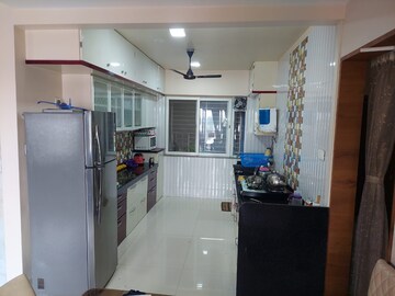 Kitchen in 3 BHK Apartment at Kumar Picasso Villa, Hadapsar – for Rent