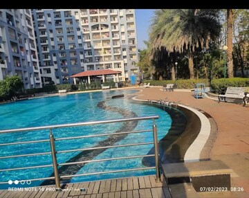 Swimming Pool in 2 BHK Apartment at Adarsh Rhythm, Panduranga Nagar – for Rent