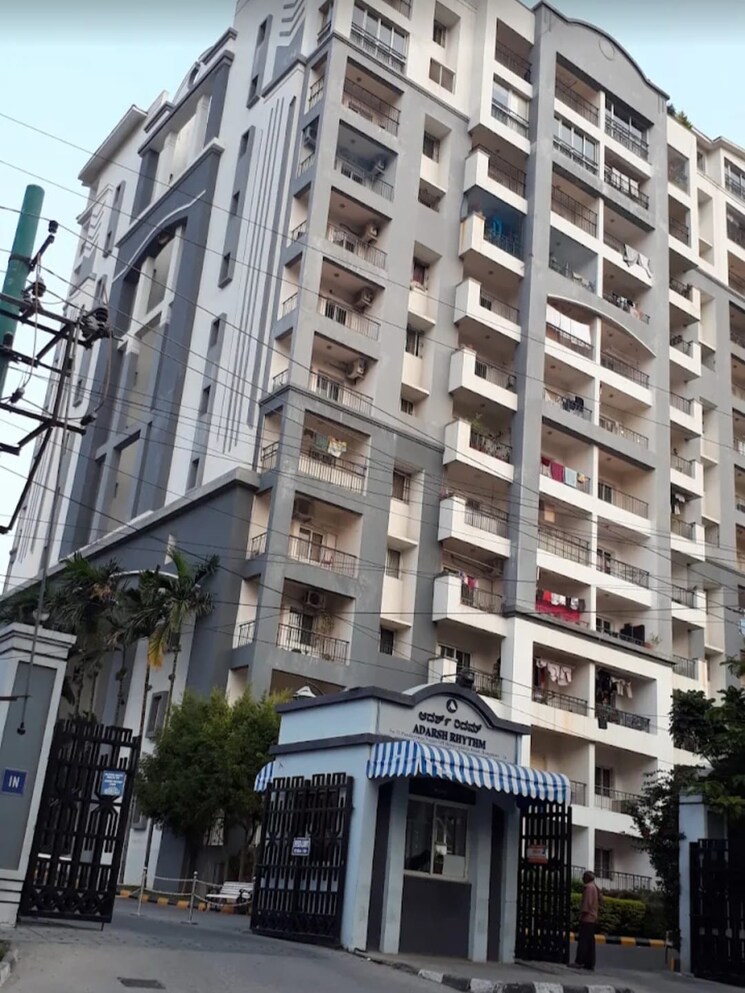 Exterior View, adarsh-rhythm 2 Bedroom 1320 Sq.Ft. Apartment In Panduranga Nagar Bangalore 9056799