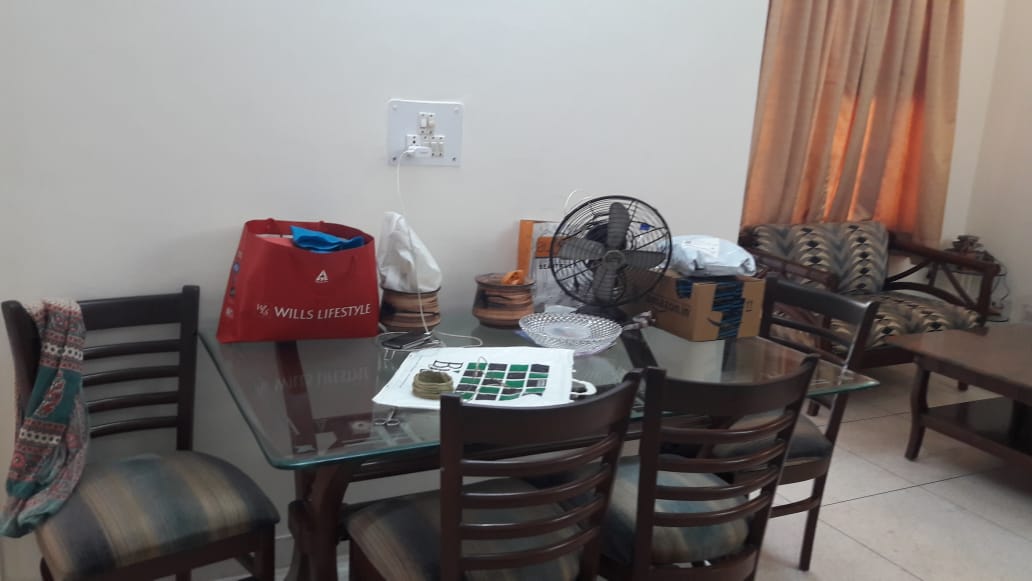 2 BHK + Study Room Apartment For Rent in Sector 7 Dwarka