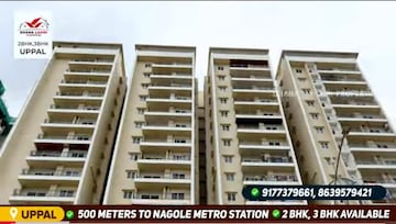 3 BHK Apartment For Sale in Vasavi Metropolis, Uppal