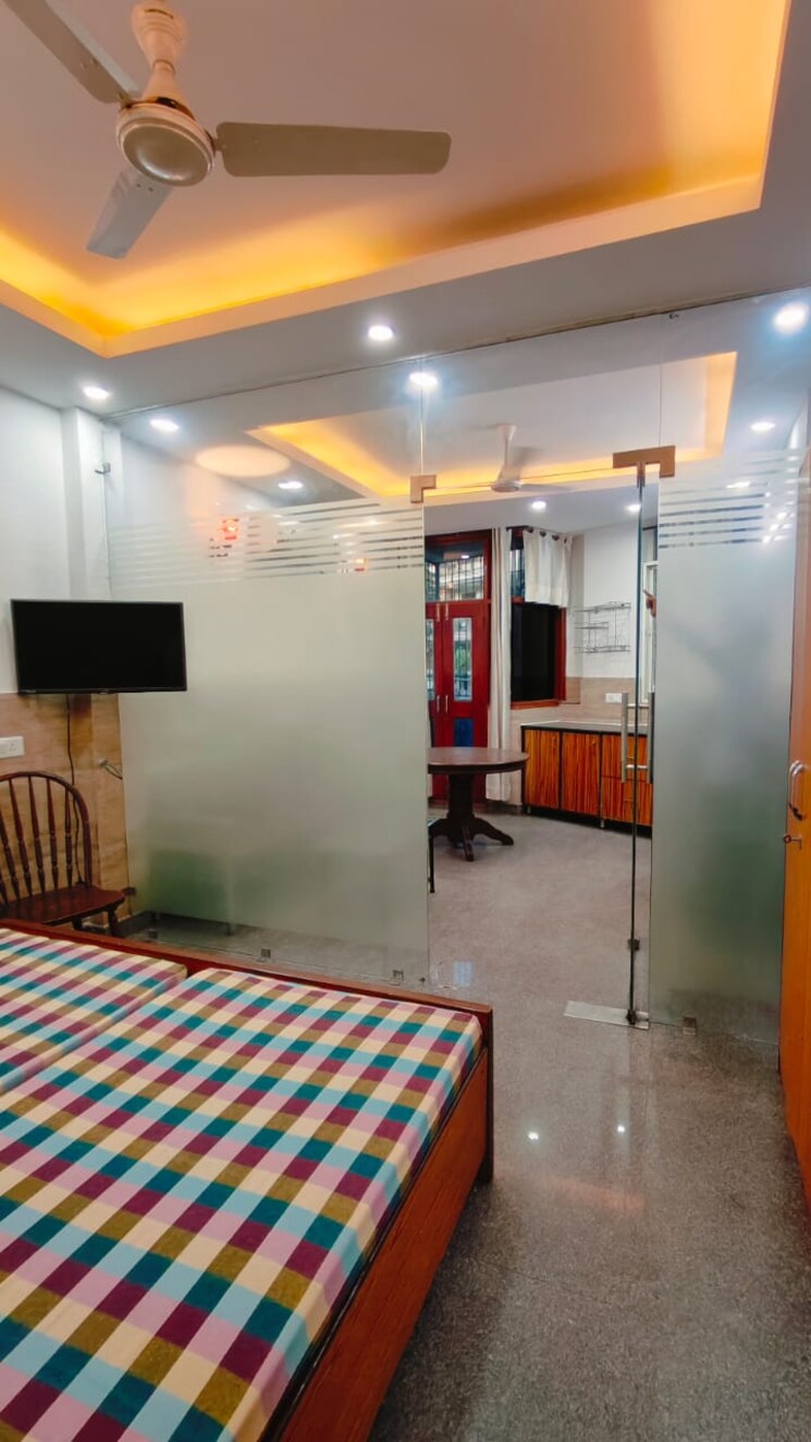 Bedroom, sushant lok i 1 Bedroom 452 Sq.Ft. Builder Floor In Sushant Lok I Gurgaon 9056935