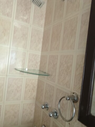 Bathroom in 3 BHK Builder Floor at Nehru Enclave – for Rent