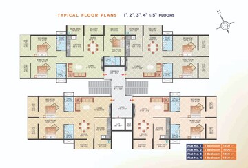 Floor Plan in 2 BHK Apartment at Yeyyadi – for Sale