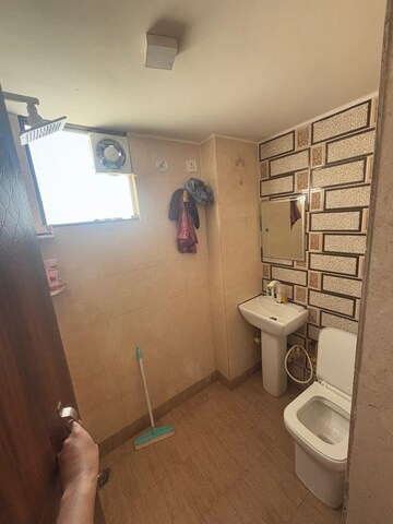 Bathroom in 2 BHK Apartment at Dreamland The Willows, Sain Vihar – for Rent