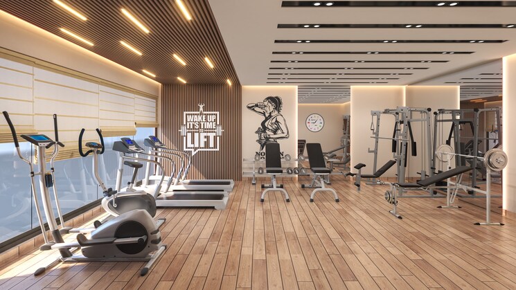 Gym, chamunda-sai-vivant 2 Bedroom 1080 Sq.Ft. Builder Floor In Taloja Panchanand Navi Mumbai 9057139