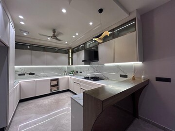 Kitchen in 4 BHK Builder Floor at Dlf Phase I – for Rent