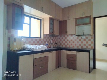 Kitchen in 3 BHK Apartment at Ansal Heights, Worli – for Rent