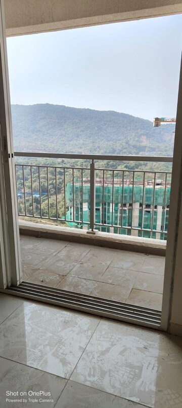 Balcony in 3 BHK Apartment at Indiabulls One Indiabulls, Pokhran Road No Two – for Rent