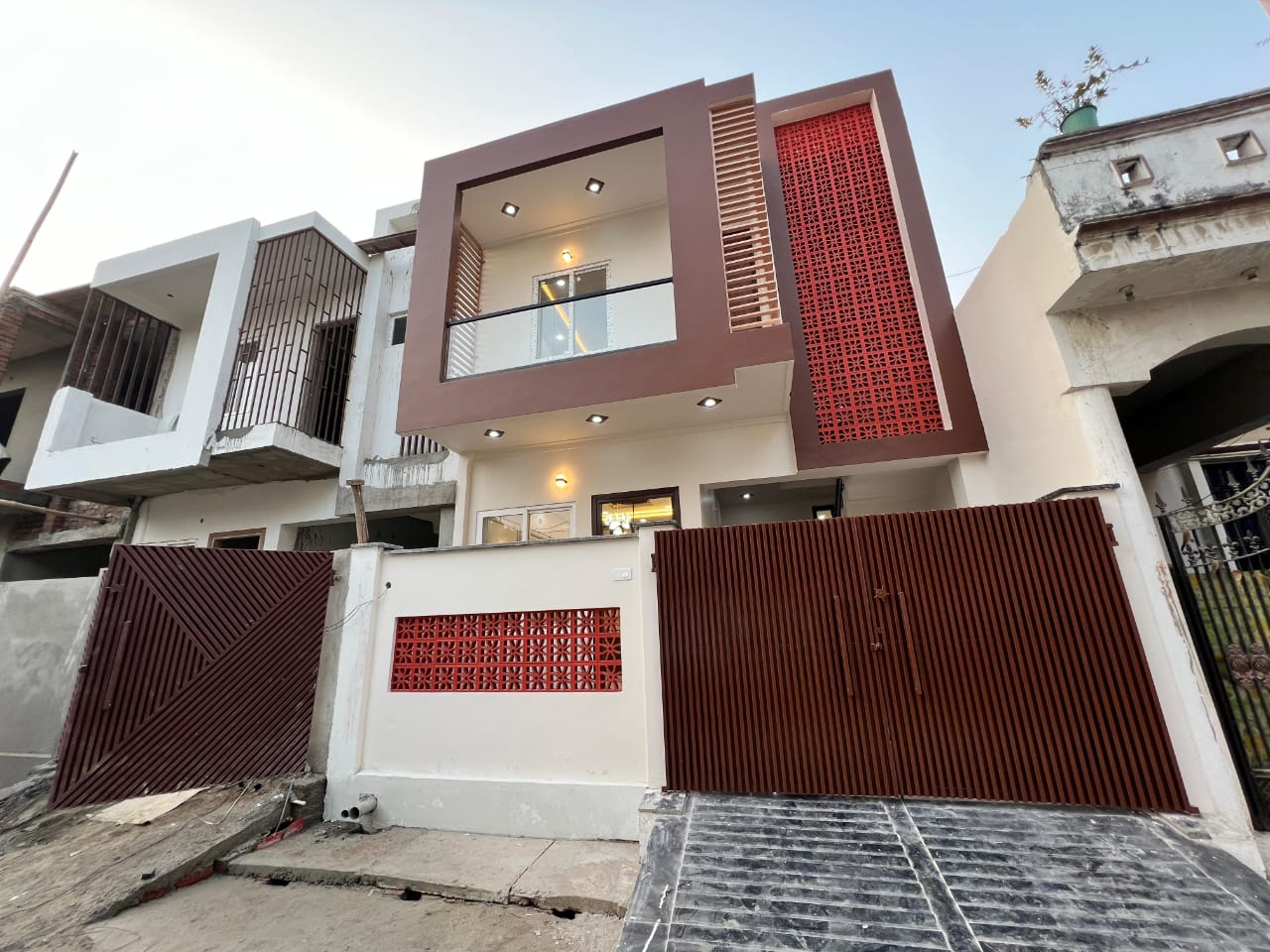 3 BHK + Study Room Independent House For Sale in Arsha Madhav Greens