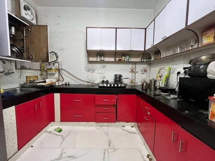 Kitchen, freedom fighters enclave 2 Bedroom 1000 Sq.Ft. Apartment In Freedom Fighters Enclave Delhi 9057404