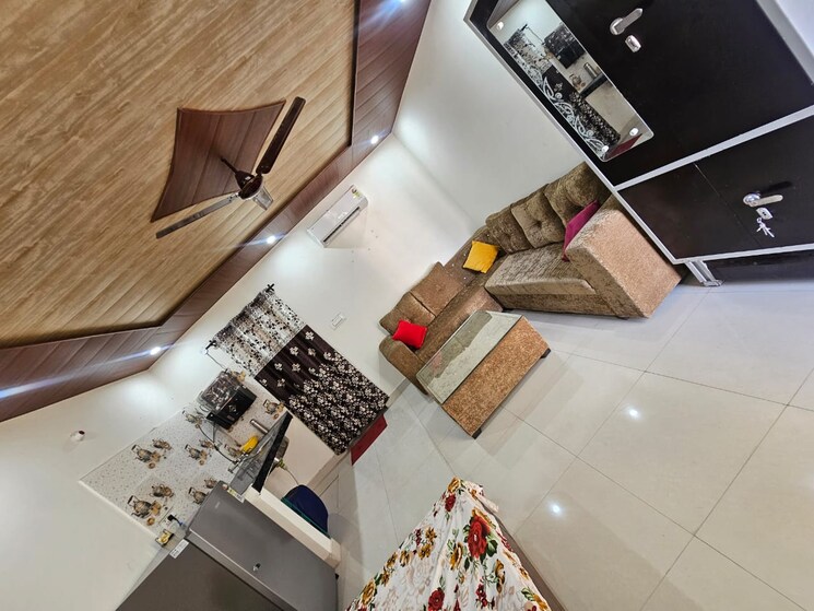 Living Room, pir machalla 1 Bedroom 600 Sq.Ft. Builder Floor In Pir Machalla Zirakpur 9057428