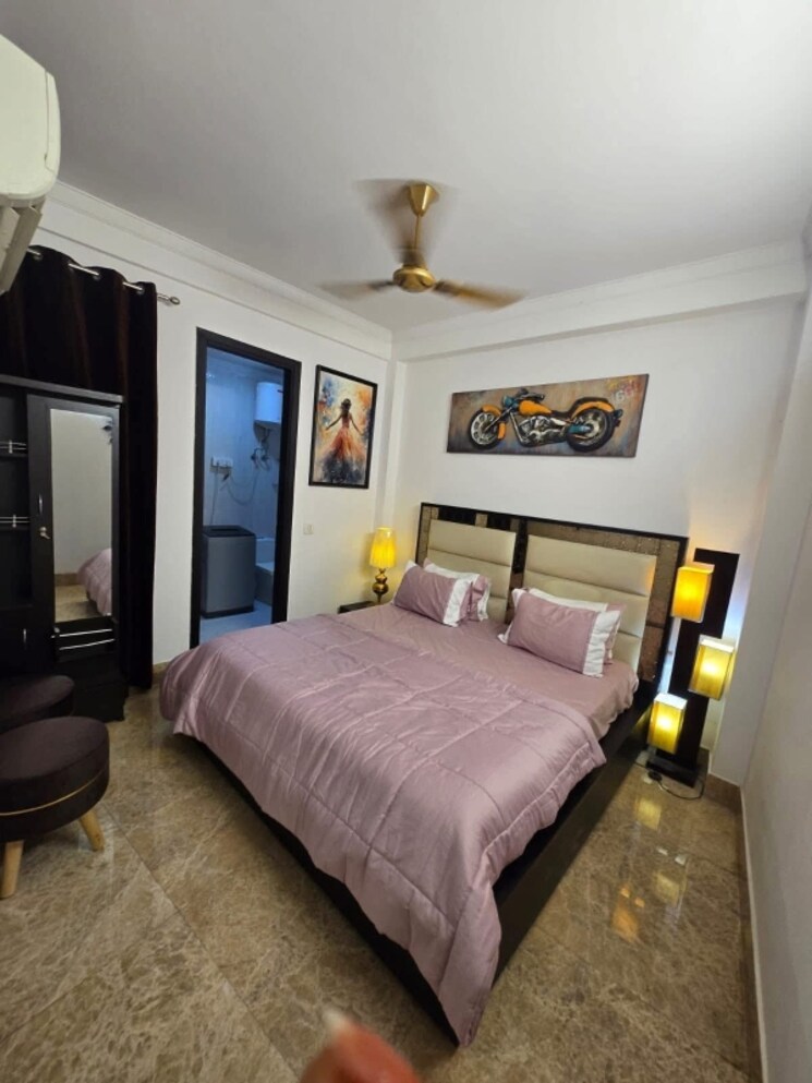 Bedroom, freedom fighters enclave 3 Bedroom 1500 Sq.Ft. Apartment In Freedom Fighters Enclave Delhi 9057434