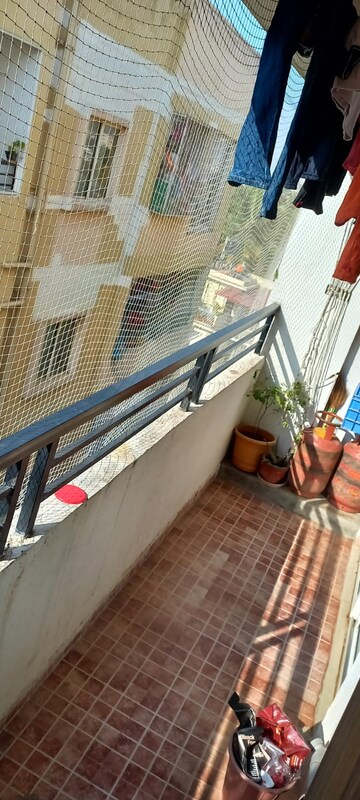 Balcony in 2 BHK Apartment at DS Max Solitaire, Horamavu – for Rent