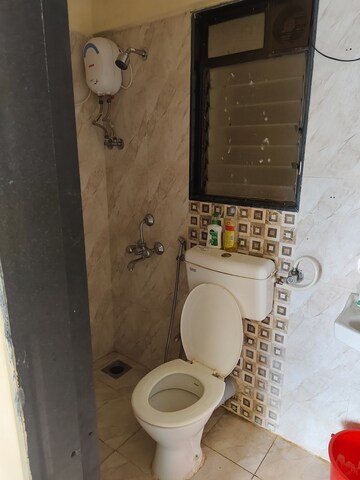 Bathroom in 1.5 BHK Apartment at Hubtown Greenwoods, Vartak Nagar – for Rent