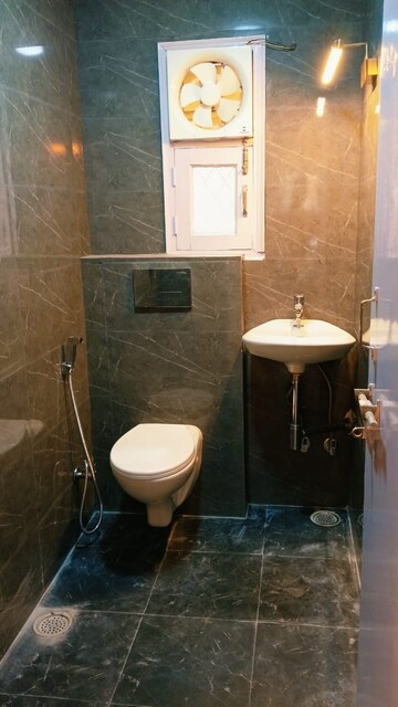 Bathroom in 3 BHK Apartment at Vasant Kunj – for Rent