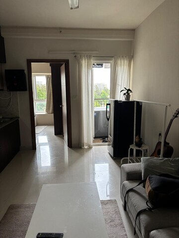 Living Room in 1 BHK Apartment at Divya Sree Republic of Whitefield, Whitefield – for Rent