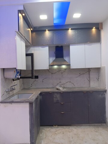 Kitchen in 3 BHK Builder Floor at Knowledge Park V Greater Noida – for Sale