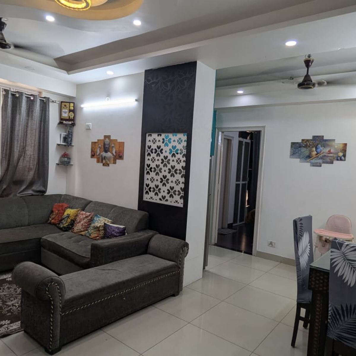 3.5 BHK + Study Room Apartment For Sale in Gulmohur Garden