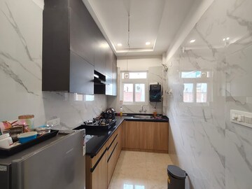 Kitchen in 3 BHK Builder Floor at Puri Kohinoor, Sector 89 – for Rent