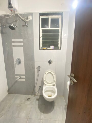 Bathroom in 2 BHK Apartment at VJ Town Center, Wakad – for Rent
